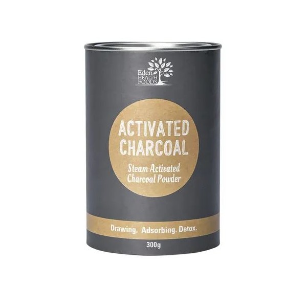Eden Health Foods Steam Activated Charcoal Powder 300g