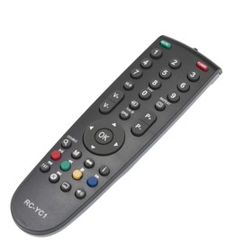 VINABTY RC-YC1 Ersatz-Fernbedienung fit for Grundig RC23 RC-GD1 22VLE8320BG 32VLE4304BF 22VLE8120CM 22VLE8120BG 22VLE8120BF 22VLE811C 22VLE7151C 22VLE8103C 22VLE801DVB-C 22VLE8003C TV