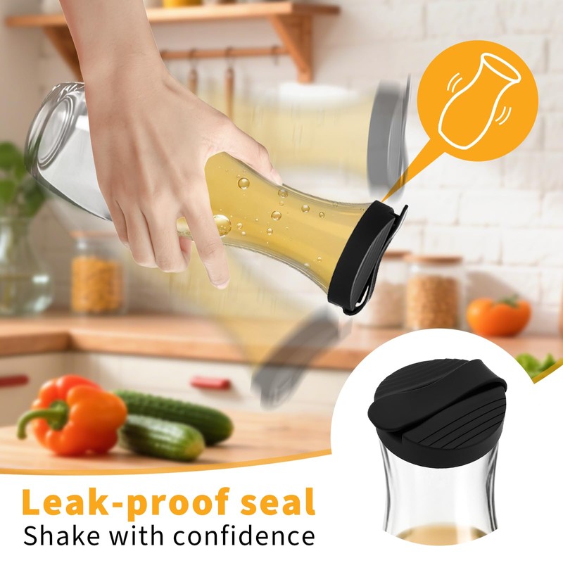 2 Pack Replacement Lids For Good Seasons Salad Dressing Cruet