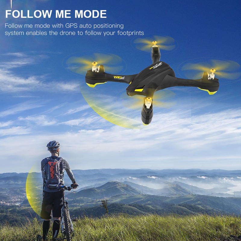 720P Camera Wifi FPV Remote Control Quadcopter Follow Me Mode
