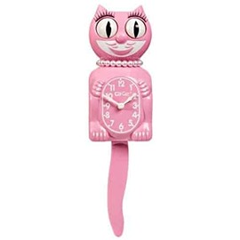 Kit Cat Klock Pink Satin Lady