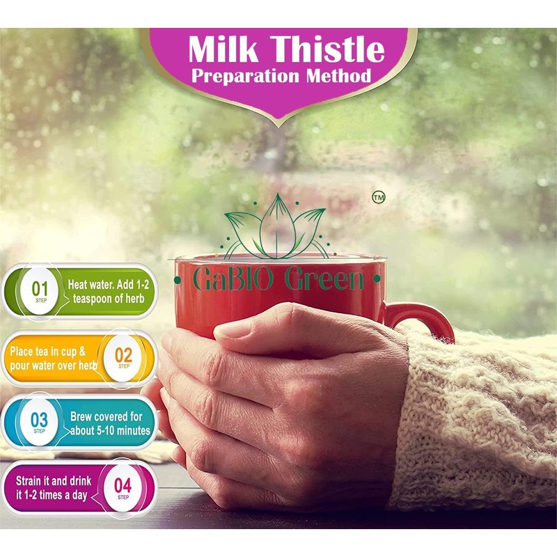 Cardo Mariano - Milk Thistle Loose Leaves (4.1 oz/116.2 gr)