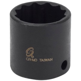 Sunex 321zm 3/8" Drive 21-Mm 12 Point Impact Socket