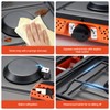 Odoland Portable 2 Burner Camping Stove Propane 17000 BTU/h Gas