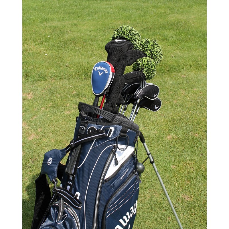 Callaway Golf Ball Retriever for Water, Telescopic with Dual-Zip Headcover,