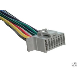 Mobilistics Alpine CDE-100 CDE-110  Wiring Harness 16 pin Wire Connector