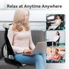 Memory Foam Lumbar Support Pillow, Car Seat Cushion, Office Chair