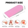 Heel Lift for Shoes, Leather Heel Cushion, Orthopaedic Wedge, 2
