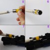 CESFONJER 26 Pcs Coaxial Cable Adapter, 90° Angle Adapter Screwable