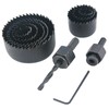 NORTOOLS Hole Saw 11 PCS HoleSaw Kit with 8PCS 19-64