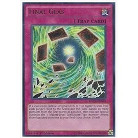yugioh - Final Geas MVP1-EN029 1st Edition Ultra Rare - The Dark Side of Dimensions Movie Pack