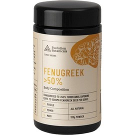 Evolution Botanicals Fenugreek >50% Body Composition 120g