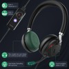 Yealink Auriculares Bluetooth con micrófono para PC USB Ordenador Auriculares
