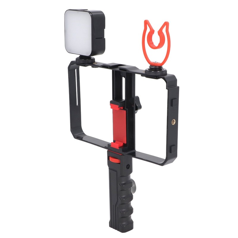 Phone Video Rig Kit with Handle Phone Stabilizer Cage Fill