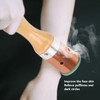Moxa Stick Burner Holder Single Hole Reduce Fatigue Handheld Moxibustion