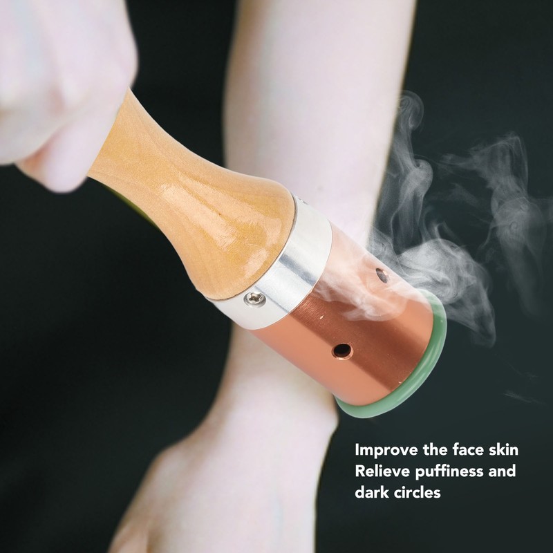 Moxa Stick Burner Holder Single Hole Reduce Fatigue Handheld Moxibustion