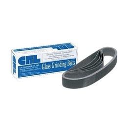 CRL 1-1/8" x 21" 80 Grit Portable Glass Grinding Belt - 10 pack
