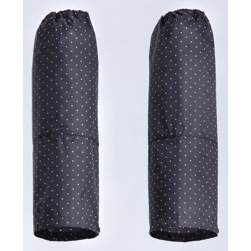 Kawadomi Seisakusho KW-551B Leg Cover Black Small Dot