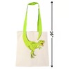 Rhode Island Novelty 16" Dino Tail Eco-Friendly Canvas Bag