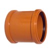 Soil Pipe 110 mm - Straight Coupler - Push-Fit -