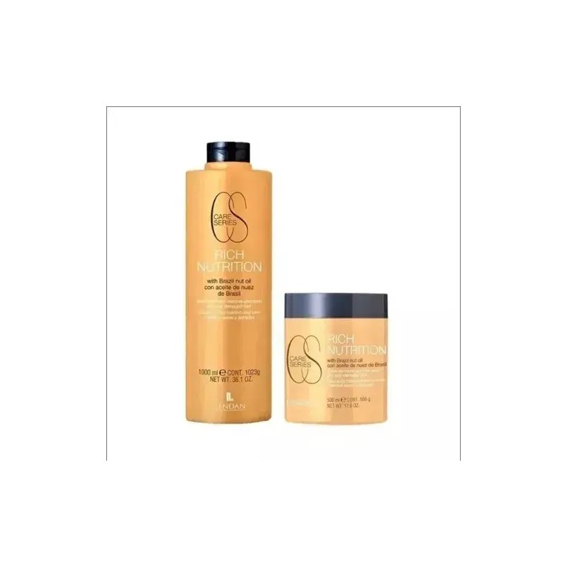Lendan Rich Nutrition Shampoo Y Mask Nutrición Y Reparación