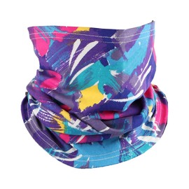 Cotton Neck Gaiter Bandana Tube Scarf Made in America (Multi Color)
