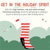 Plushible High Heeled Christmas Stocking - Candy Cane Striped Theme