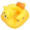 Inflatable Toddler Chair Cartoon Animal Skin Friendly PVC Soft High