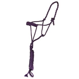 Tough 1 Premium Mule Tape Halter w.Lead Purple