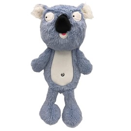 Huxley & Kent Slappies for Dogs | Kirby Koala (Small) | Squeak & Shake Dog Toy | No Stuff Squeaky Toy, TPR Ball in Head | Simulates Hunting Nature for Dogs