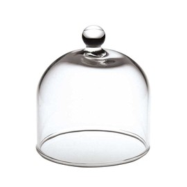 Yamako 30438 Small Glass Petite Dome Diameter 2.1 x H 2.4 inches (5.3 x 6 cm)