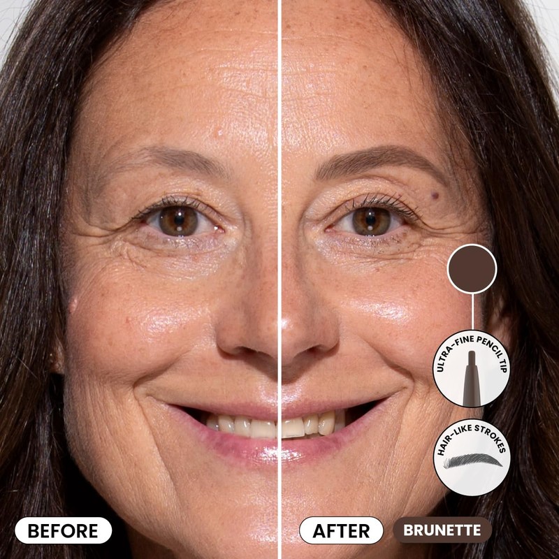 Prime Prometics PrimeBrow Pencil for Mature Women – Ultra-Precise Tip