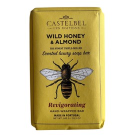 Castelbel Wild Honey & Almond Scented Soap, 10.5 Ounces