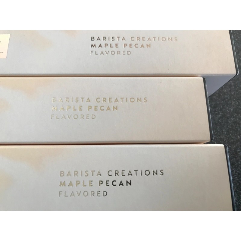 Nespresso Original Line Maple Pecan 3 sleeves 30 Capsules Coffee