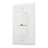 Eaton VS306U-W 600-Watt 120V Wall Mount Occupancy/Vacancy Sensor, White