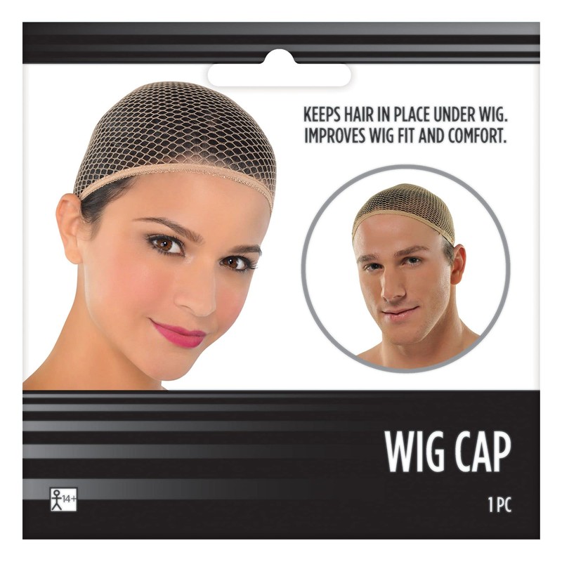Amscan Wig Cap Costume Accessory
