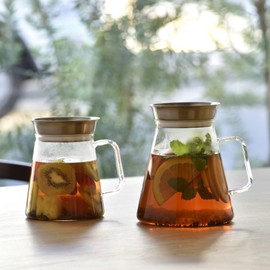 HARIO Clear Teapot Without Lid, Practical Use, 23.7 fl oz (700 ml), Gift Wrapping Specifications, Model Number: FNC-70-T