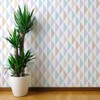 Symmetry Allover Wall Pattern Stencil - Reusable Wall Stencils for