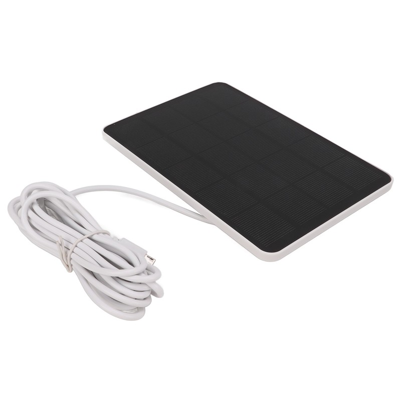 Solar Charging Panel Monocrystalline Silicon 4W 5V with Charging Cable