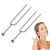 2 PCS A 440 Hz Tuning Fork Standard Tuner Tone