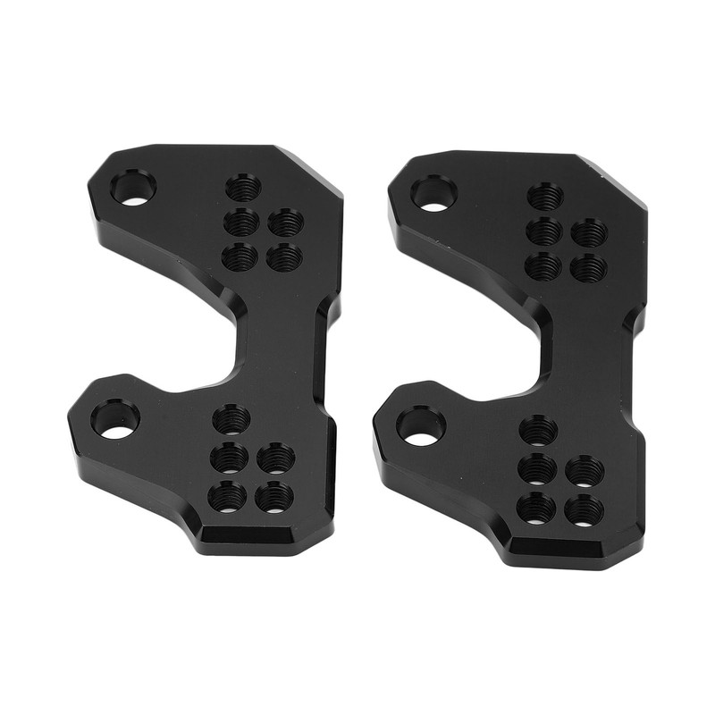 Motorcycle Adjustable Rearset Foot Pegs Mounting Base Replacement for YZF