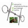 AMKA Fulmer Snaffle Bit Single Broken Stainless Steel Solid Thickness