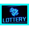 ADV PRO I061 B Open Lottery Payday Loans Neon Sign
