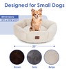 AMERICAN KENNEL CLUB Round Plush Dog Bed - 20" Cozy