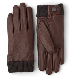 Hestra Women’s Idun Glove | 5-Finger Glove for Cold Weather & Everyday Wear - Chocolate - 8