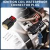 INFINAUTO 3 Pin Ignition Coil Waterproof Connector Plug, 1.5mm Series