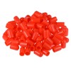 sourcing map 100pcs Screw Thread Protectors 10mm ID Round End