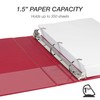 Samsill Durable 1.5 Inch Binder, Made in The USA, D