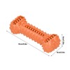 TPR Dog Teeth Cleaning Chew Toy Food Dispenser Brushing Stick