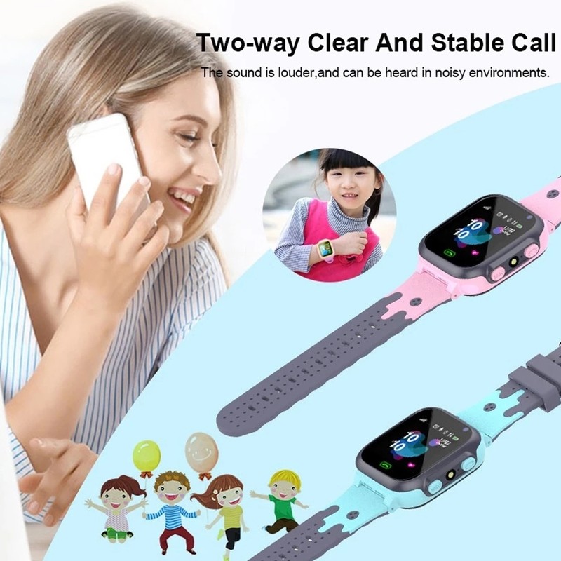 Kids Smartwatch 1.44in Color Touch Screen Children Smart Watch 2G